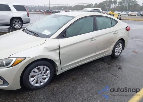 2017 Hyundai Elantra Se из США, поврежденный, VIN 5NPD74LF6HH199638